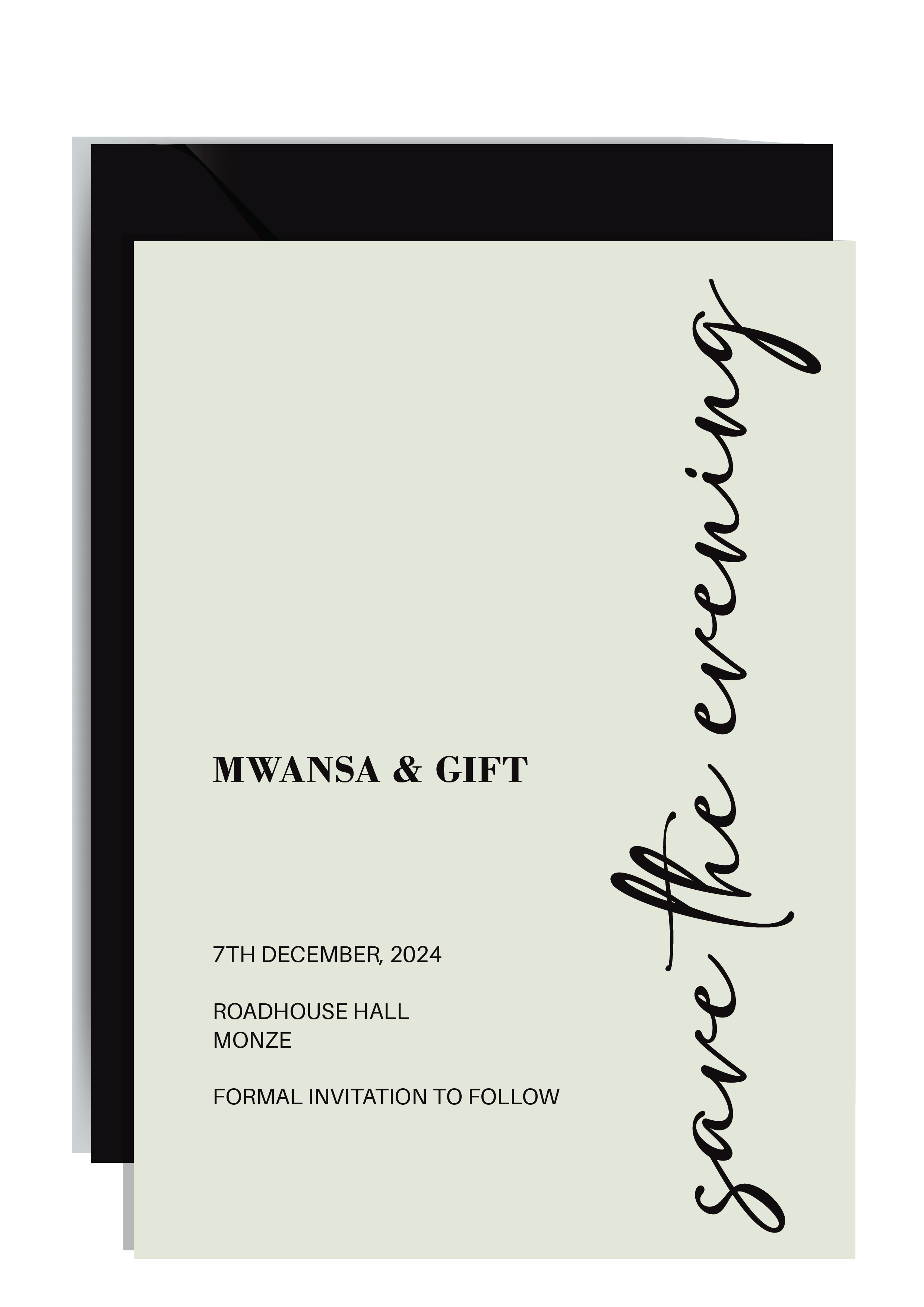 Menu Card